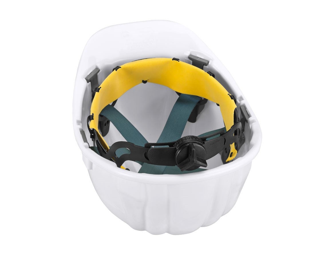 Additional image 1 Safety helmet Baumeister, 6-point, rotary fastener white