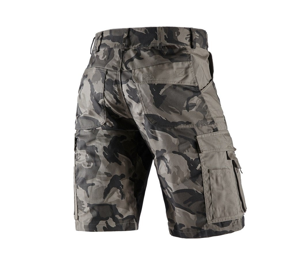 Secondary image Shorts e.s.camouflage camouflage stonegrey