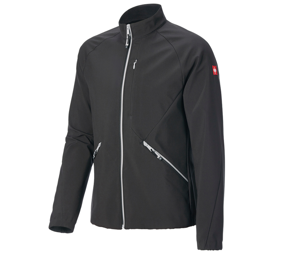 Primary image Softshell jacket e.s.ambition black/platinum