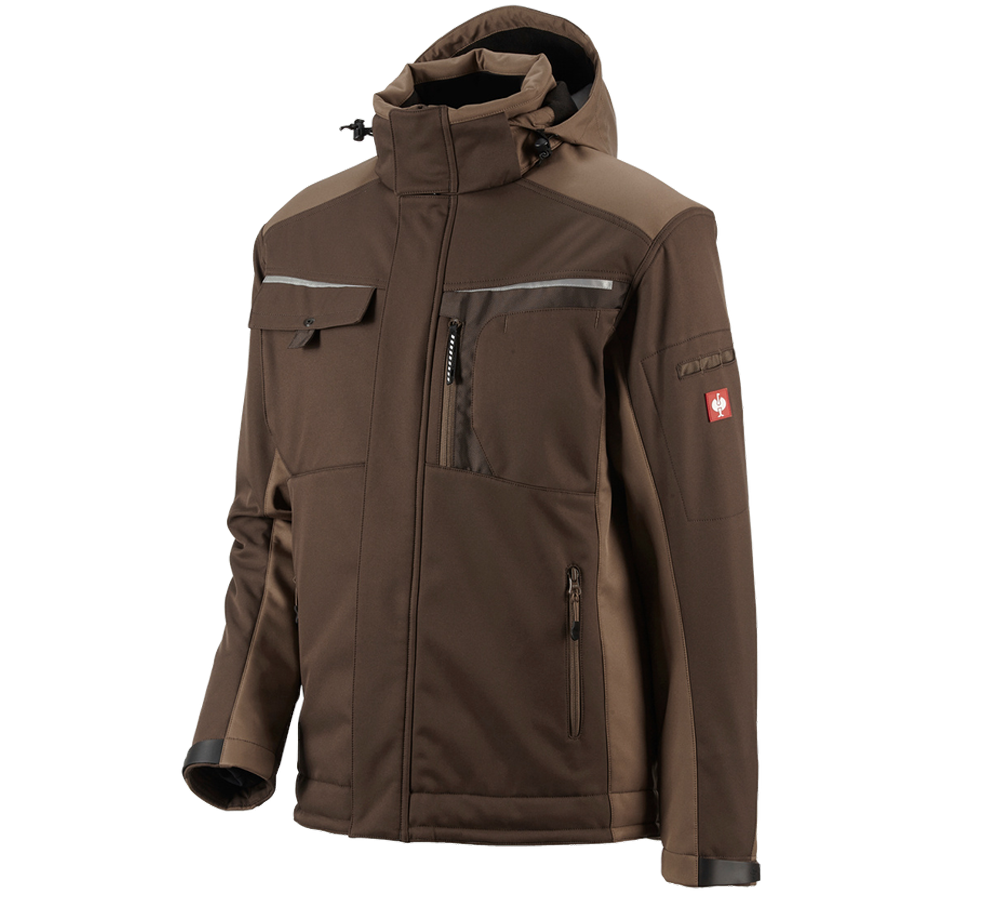 Primary image Softshell jacket e.s.motion chestnut/hazelnut