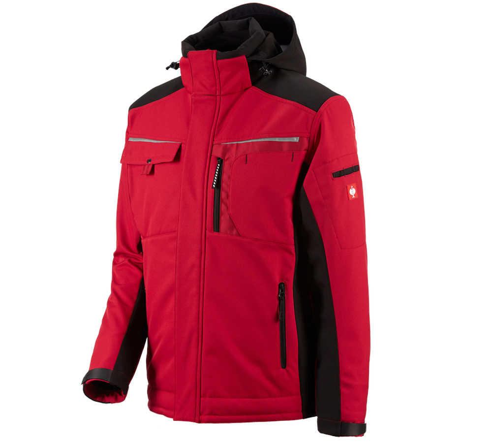 Primary image Softshell jacket e.s.motion red/black