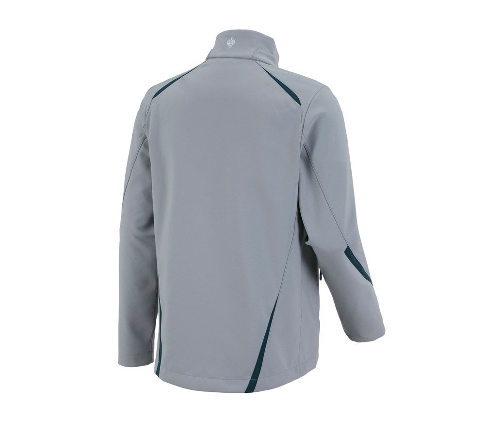 Secondary image Softshell jacket e.s.motion 2020 platinum/seablue