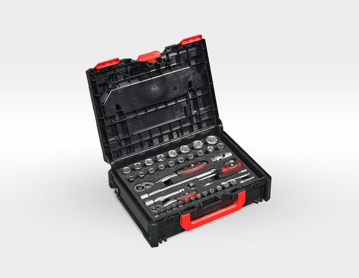 Additional image 2 Socket wrench set 1/4+1/2" Classic in STRAUSSbox 