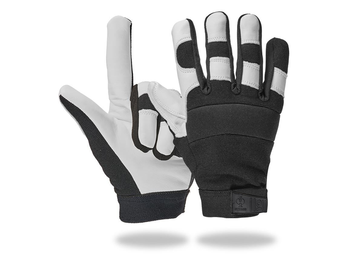 Primary image Full leather assembly gloves Ice 7