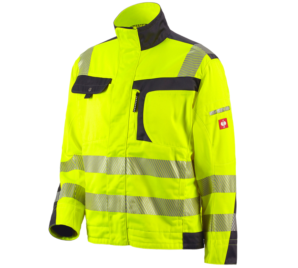 Primary image High-vis jacket e.s.motion high-vis yellow/anthracite