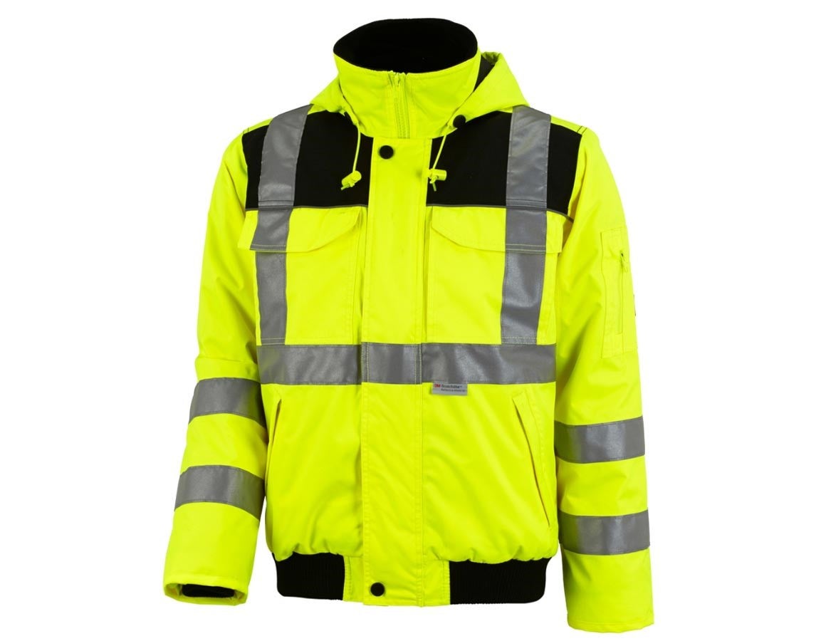 Primary image High-vis pilot jacket e.s.image high-vis yellow