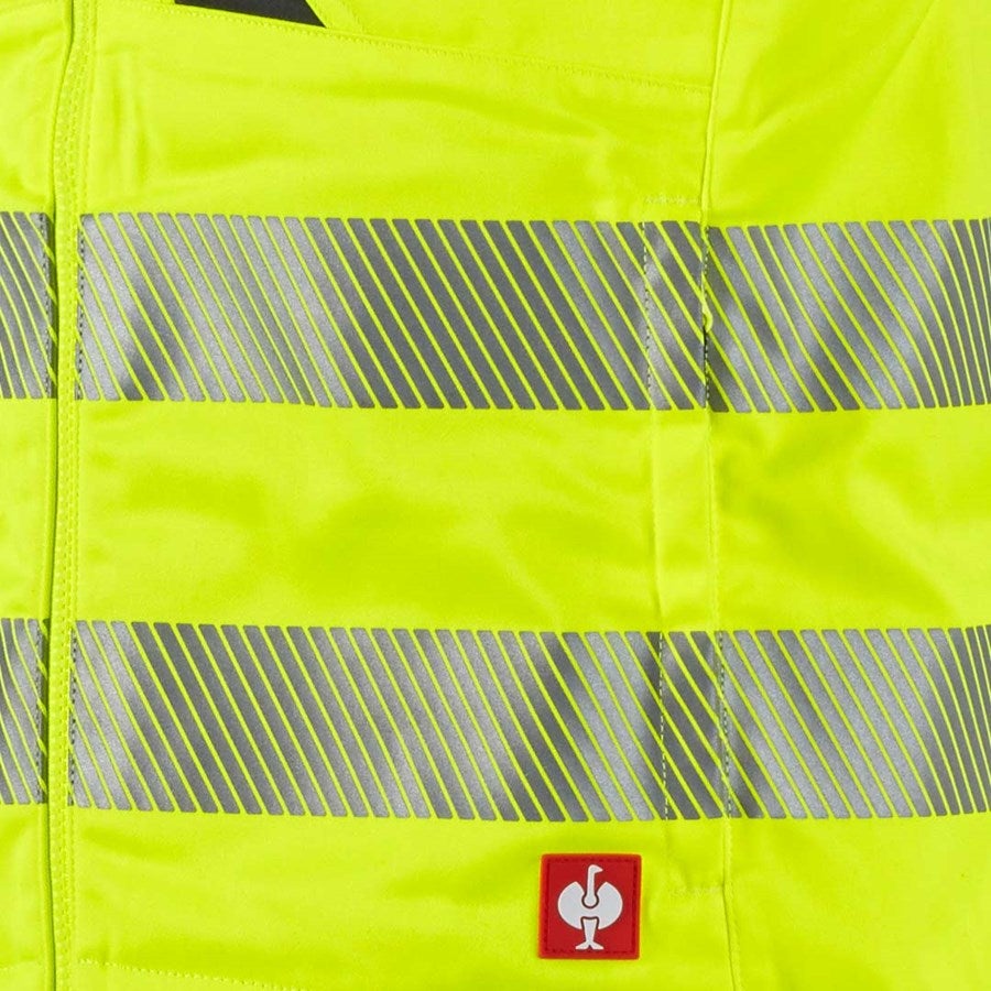 Detailed image High-vis bodywarmer e.s.motion high-vis yellow/anthracite