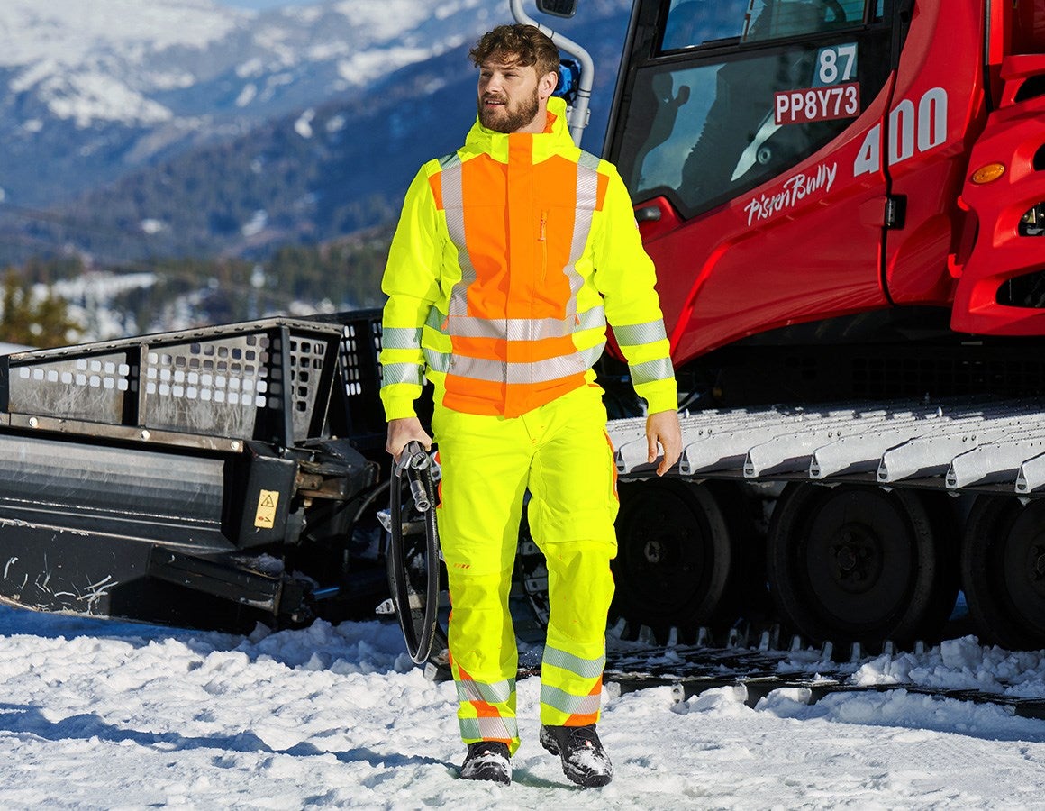 Additional image 4 High-vis trousers e.s.motion 2020 winter high-vis yellow/high-vis orange