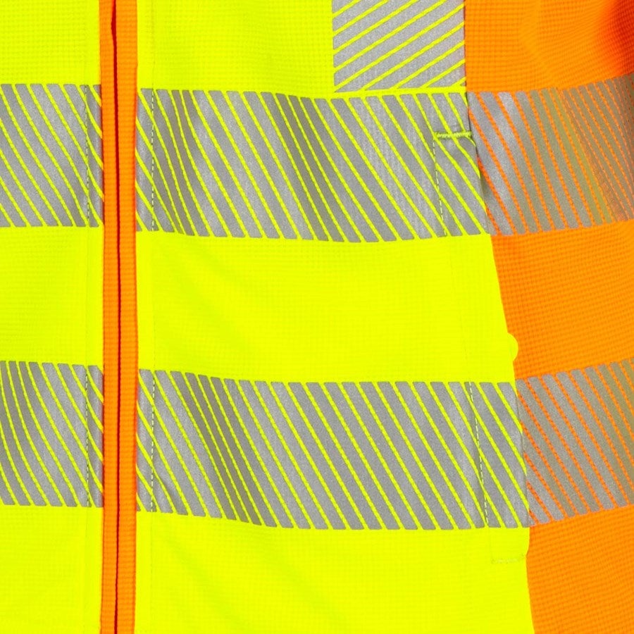 Detailed image High-vis funct.hooded jacket e.s.motion 2020,lad. high-vis yellow/high-vis orange