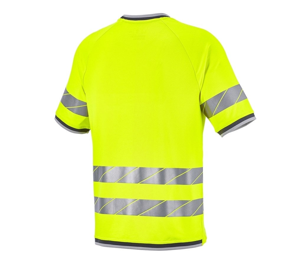 Secondary image High-vis functional t-shirt e.s.ambition high-vis yellow/anthracite
