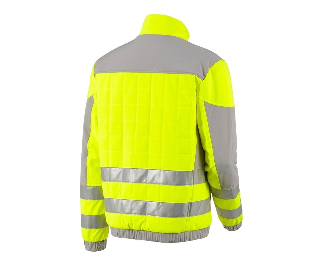Secondary image High-vis jacket e.s.concrete high-vis yellow/pearlgrey