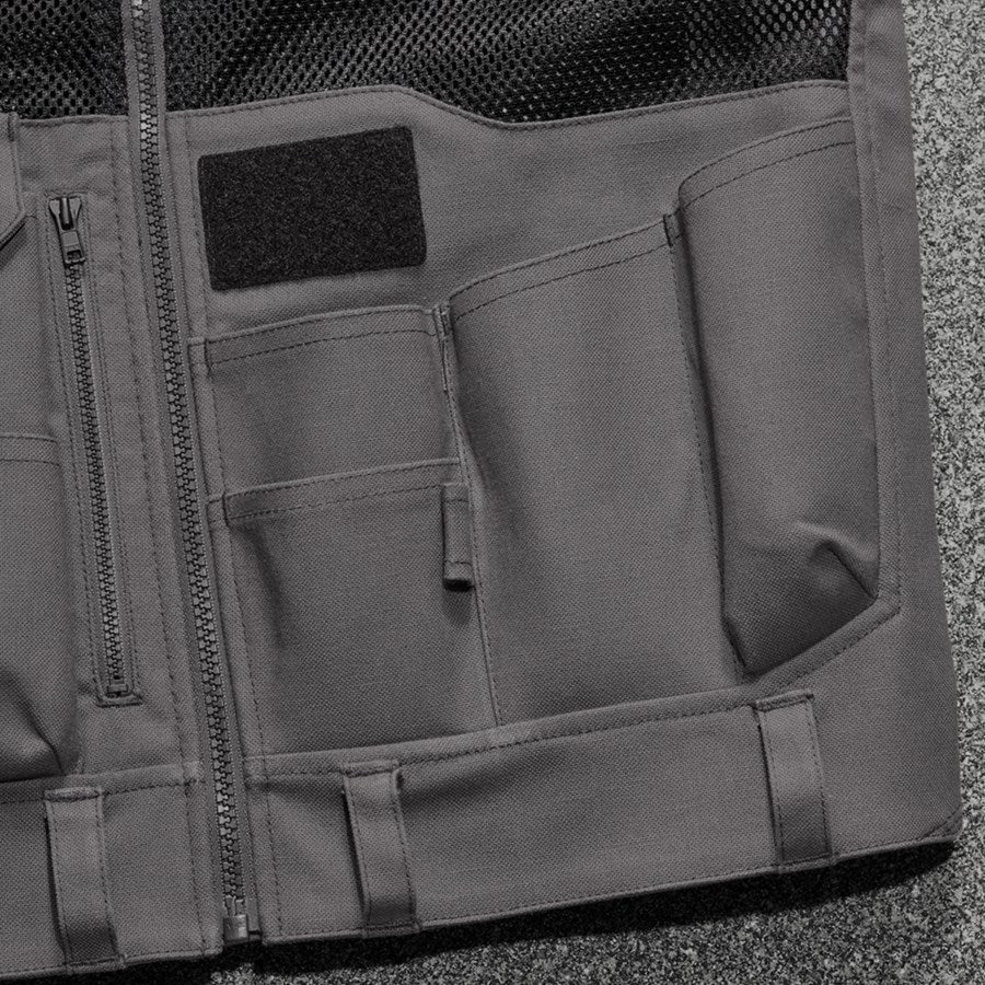 Detailed image Tool vest e.s.iconic carbongrey/black