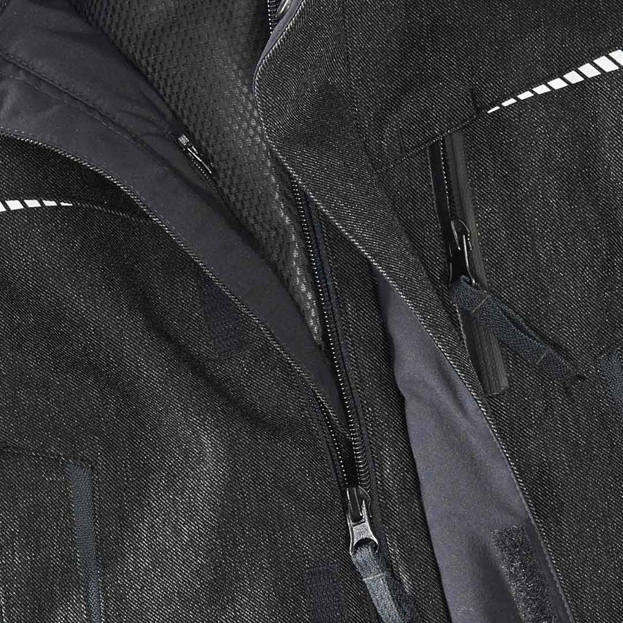 Detailed image Winter functional pilot jacket e.s.motion denim,c. graphite