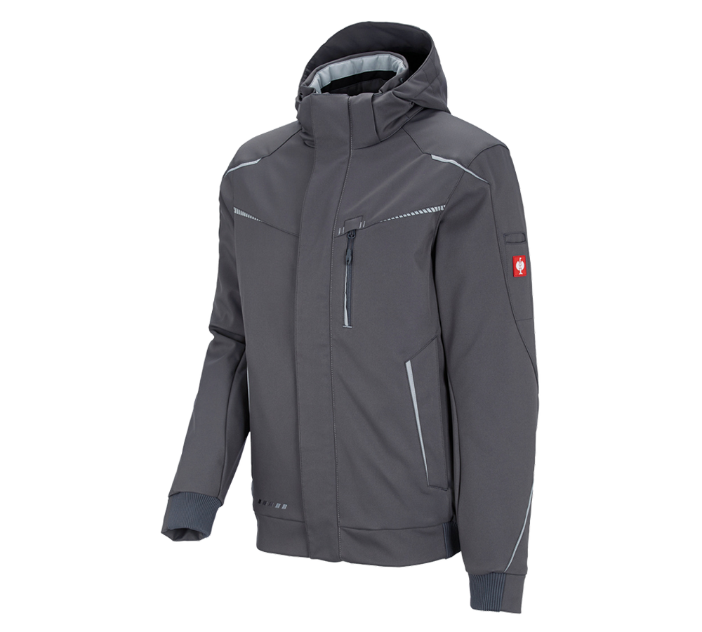 Primary image Winter softshell jacket e.s.motion 2020, men's anthracite/platinum