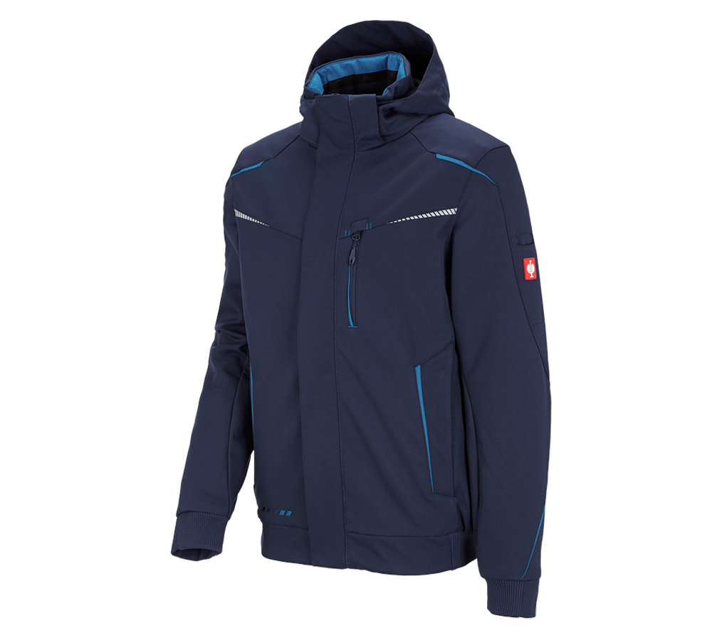 Primary image Winter softshell jacket e.s.motion 2020, men's navy/atoll