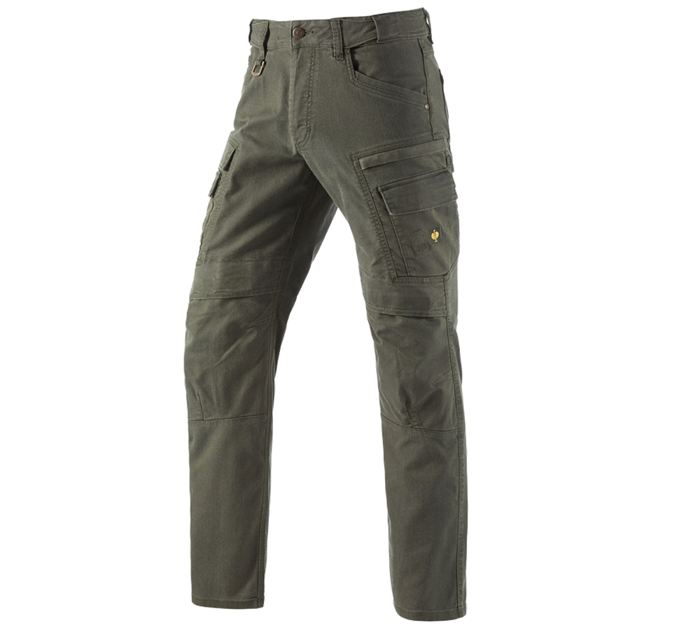 Primary image Worker cargo trousers e.s.vintage disguisegreen