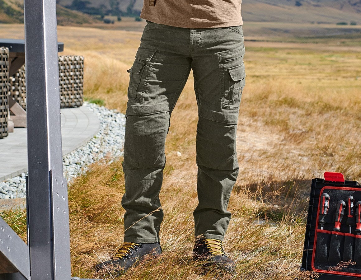 Main action image Worker cargo trousers e.s.vintage disguisegreen
