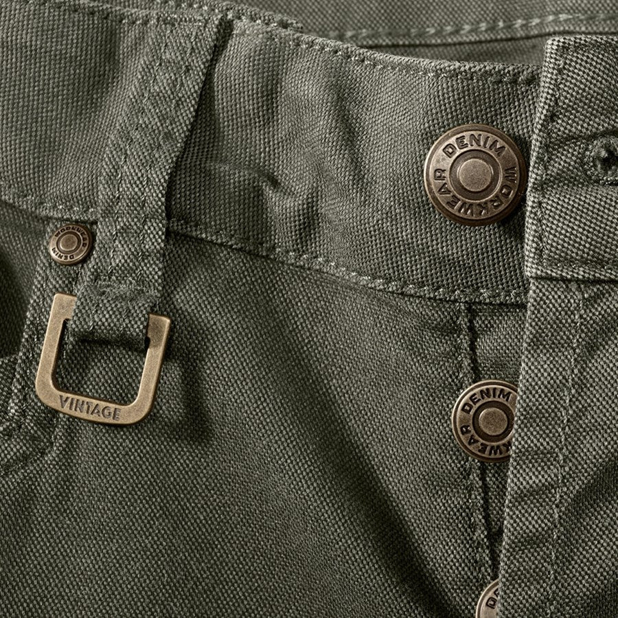 Detailed image Worker cargo trousers e.s.vintage disguisegreen