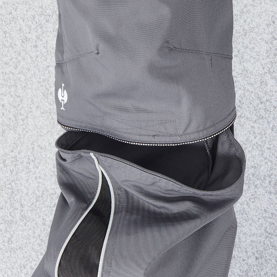 Detailed image Zip-Off trousers e.s.active grey/black