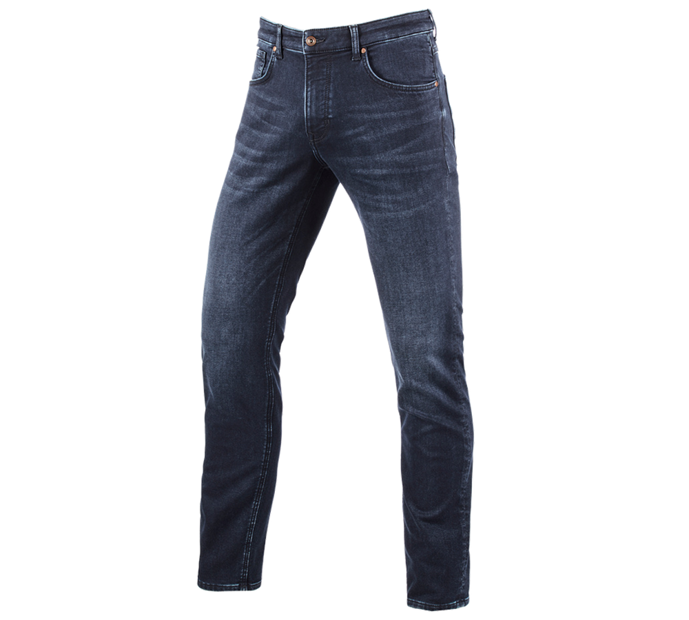 Primary image e.s. 5-pocket jeans jog-denim darkwashed