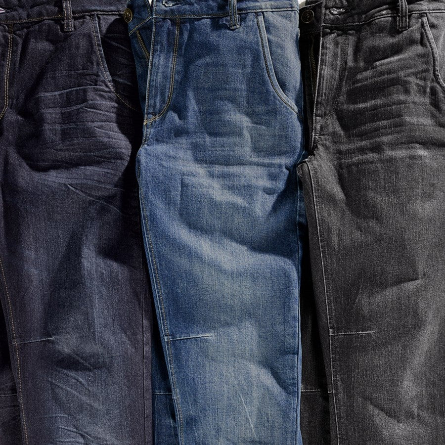 Detailed image e.s. 5-pocket jeans POWERdenim stonewashed