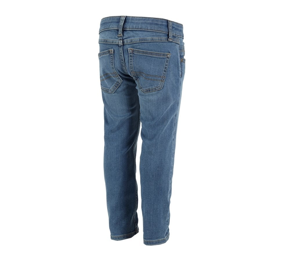 Secondary image e.s. 5-pocket stretch jeans, children's stonewashed