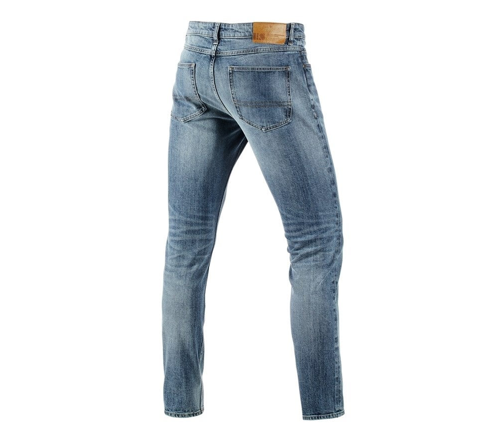 Secondary image e.s. 5-pocket stretch jeans, slim stonewashed