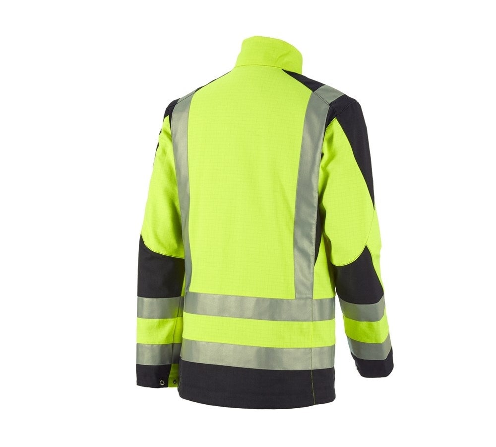 Secondary image e.s. Work jacket multinorm high-vis high-vis yellow/black