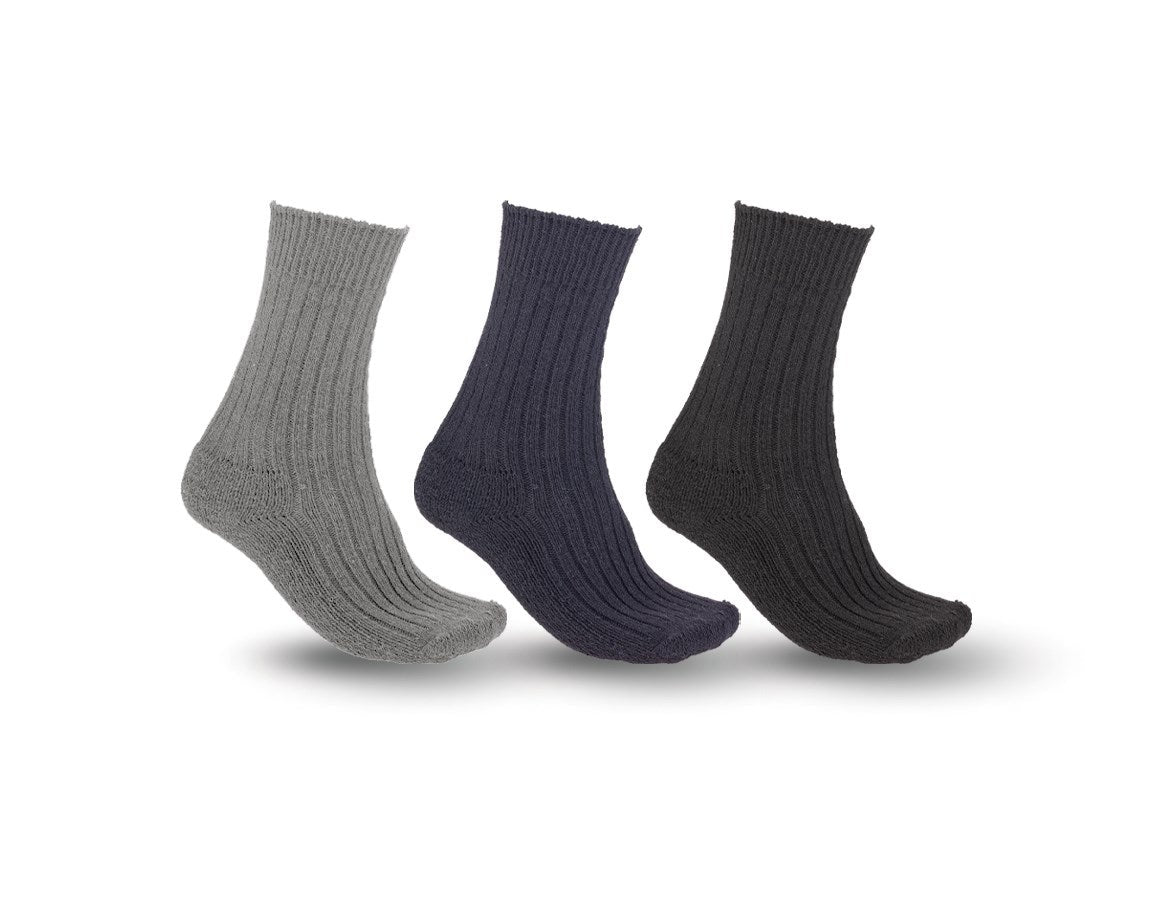 Primary image e.s. work socks Classic warm/high, pack of 3 39-41
