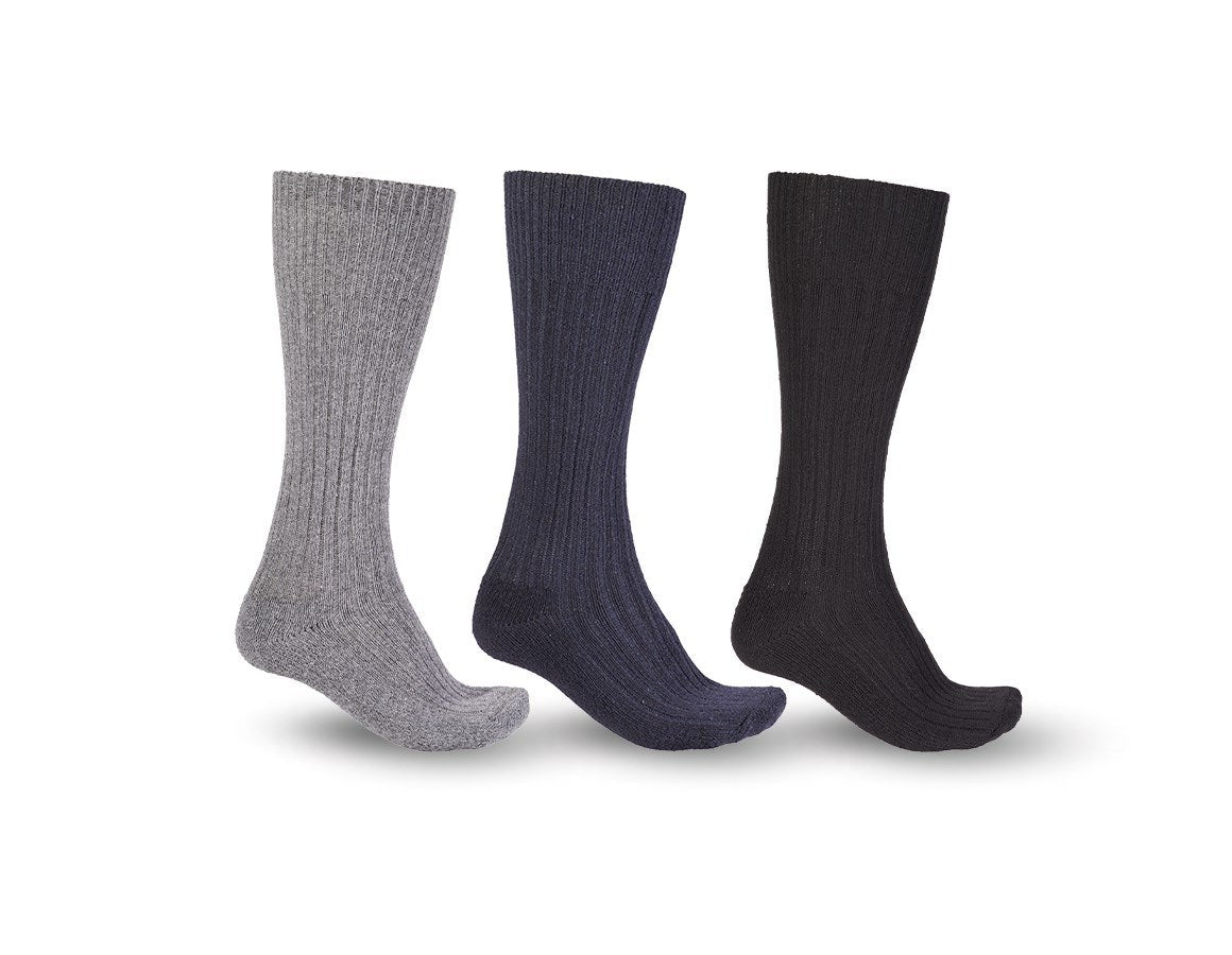 Primary image e.s. work socks Classic warm/x-high, pack of 3 39-41