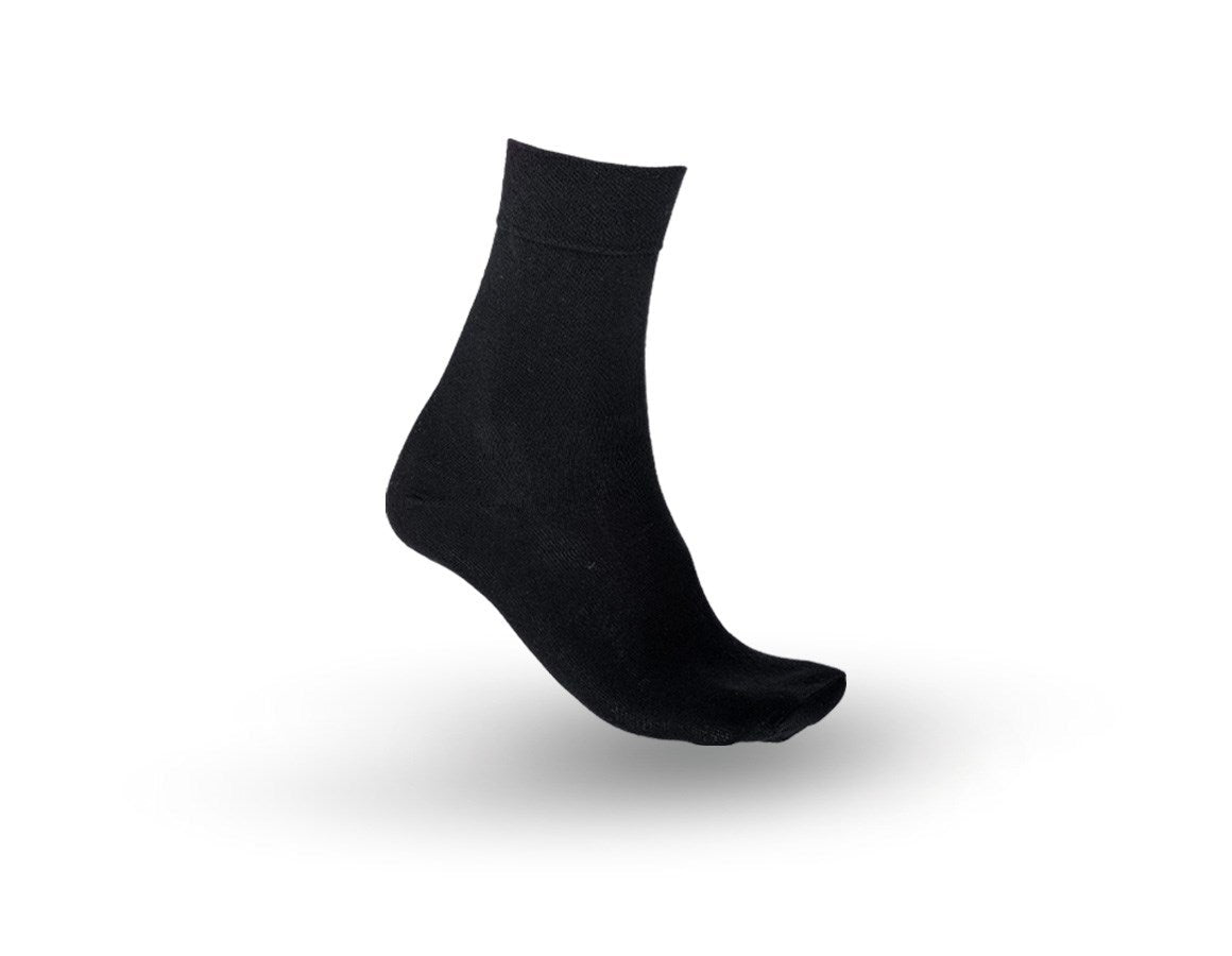 Primary image e.s. Business socks classic light/high, pack of 2 black