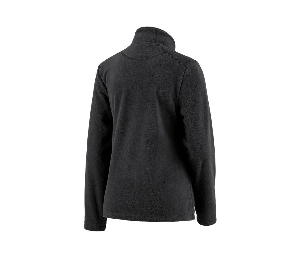 Secondary image e.s. Fleece jacket CI, ladies' black