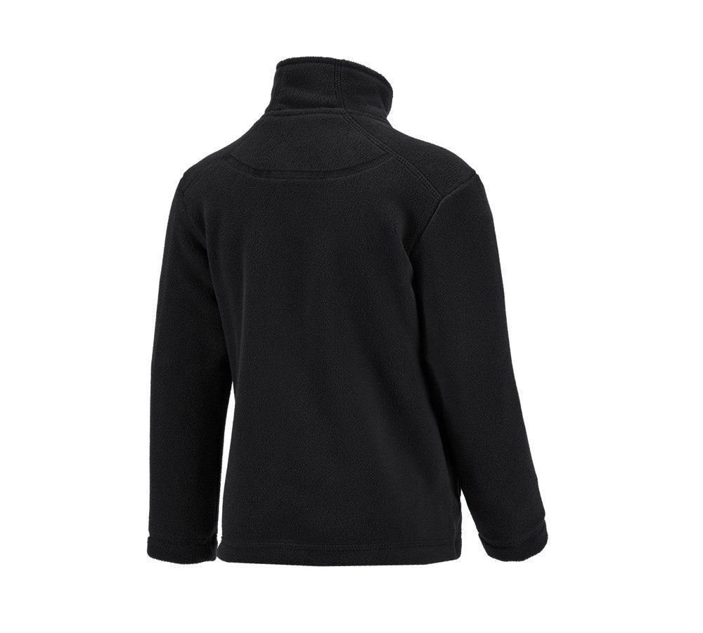 Secondary image e.s. Fleece jacket CI, children's black