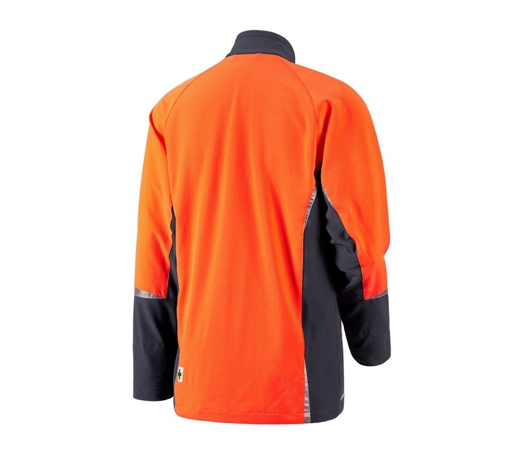 Secondary image e.s. Forestry jacket, KWF grey/high-vis orange