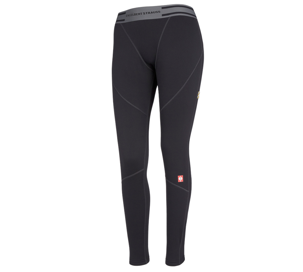 Primary image e.s.funct.long-pants thermo stretch-x-warm,ladies' black