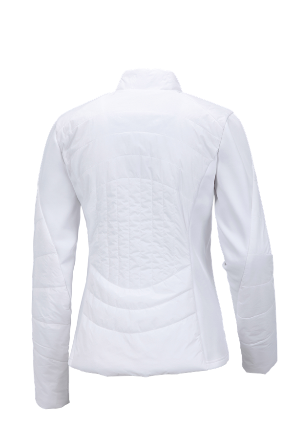 Secondary image e.s. Function quilted jacket thermo stretch,ladies white