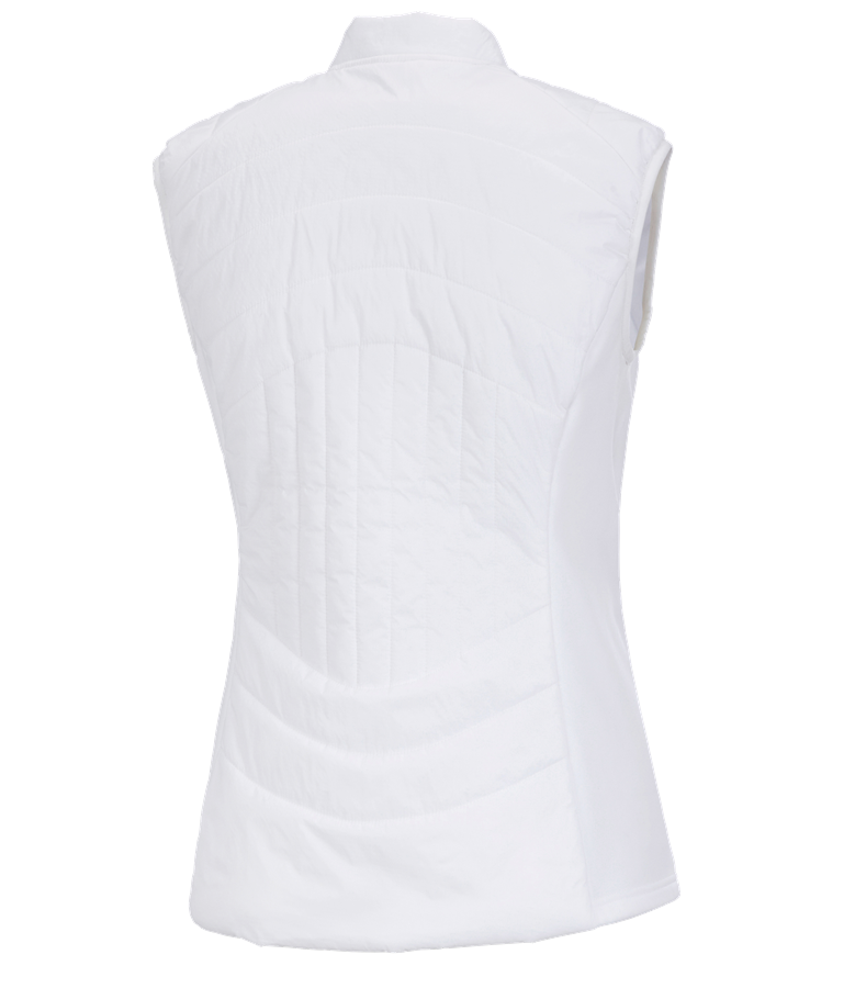 Secondary image e.s. Function quilted bodywarmer thermo stretch,l. white