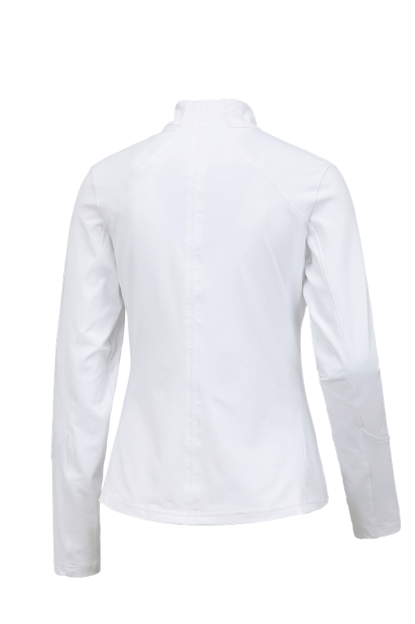 Secondary image e.s. Functional sweat jacket solid, ladies' white