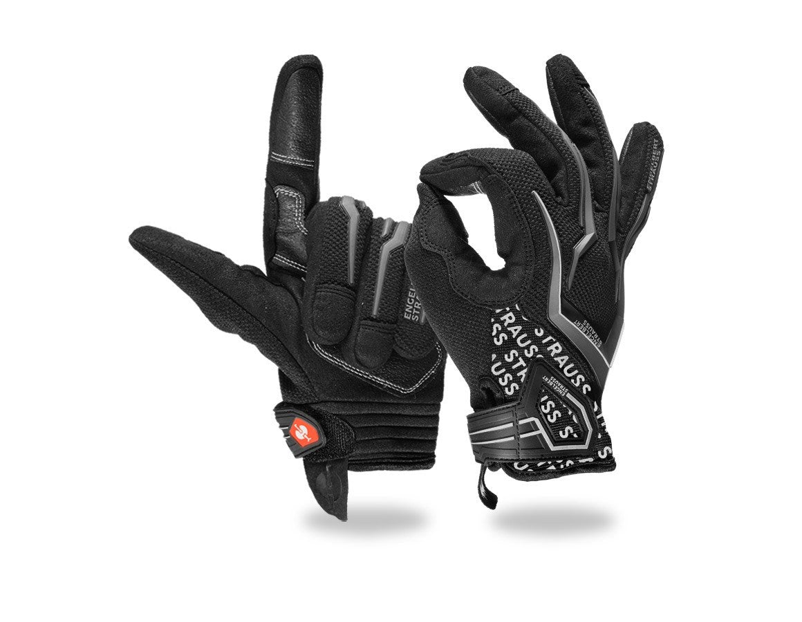 Primary image e.s. Mechanic's winter gloves Mirage Ice black/grey