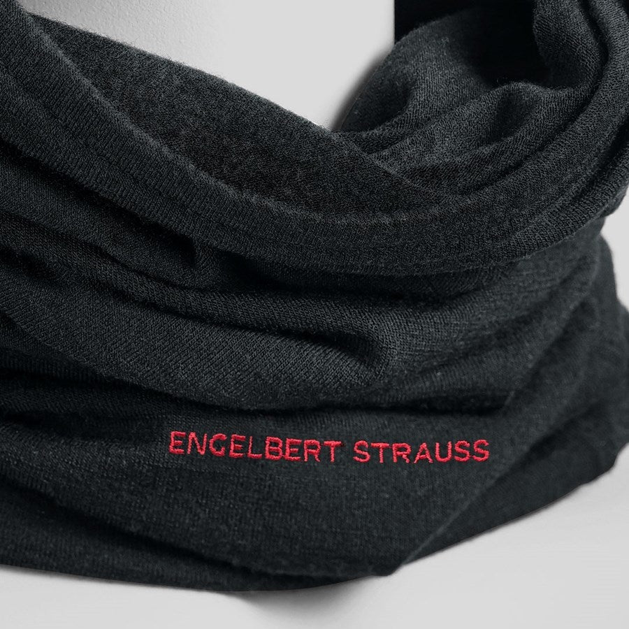 Detailed image e.s. Multifunctional scarf black