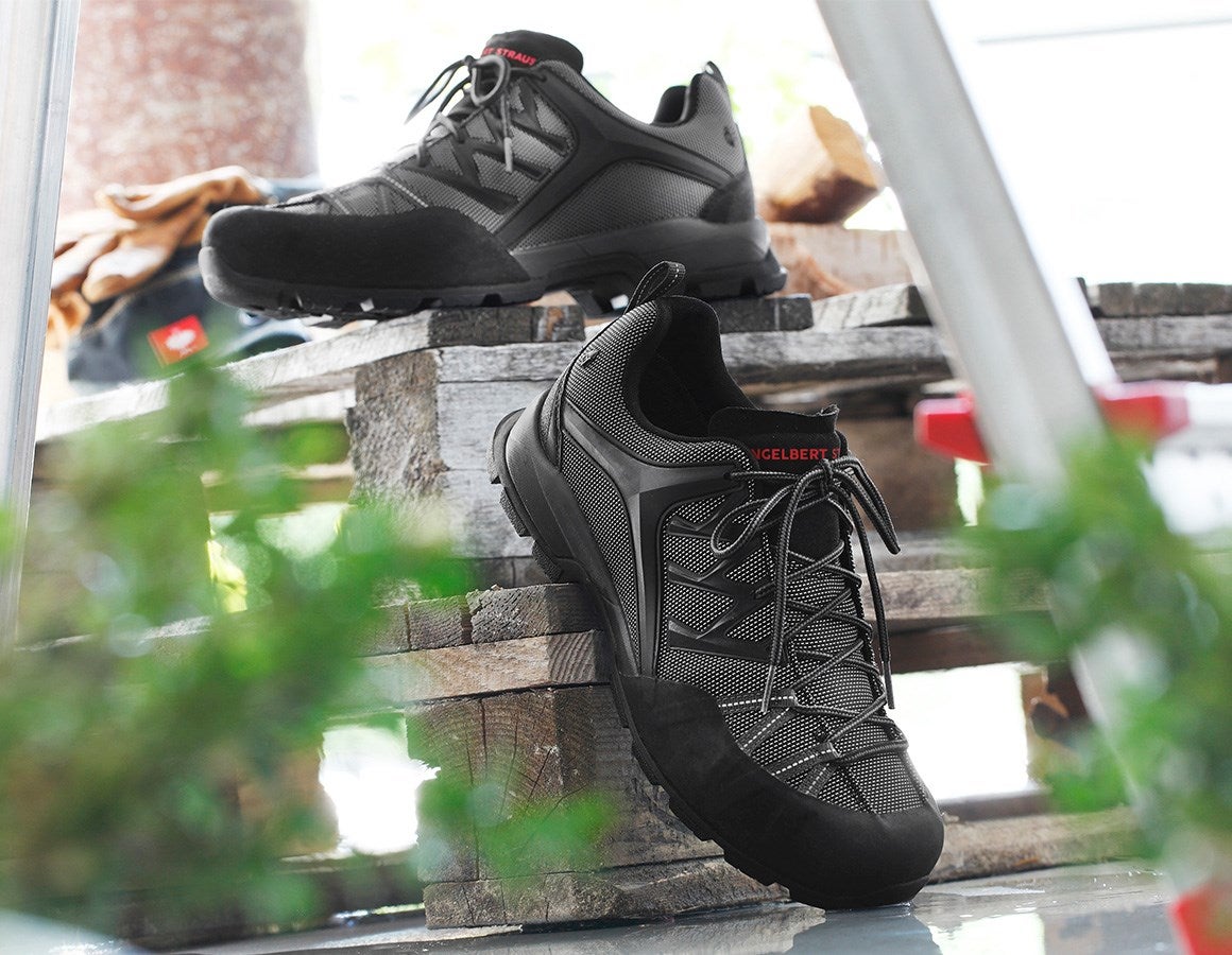 Main action image e.s. O2 Work shoes Setebos low black/anthracite