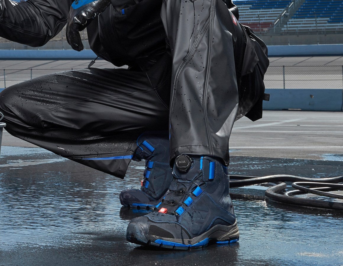 Additional image 1 e.s. O2 Work shoes Tethys mid graphite/gentianblue