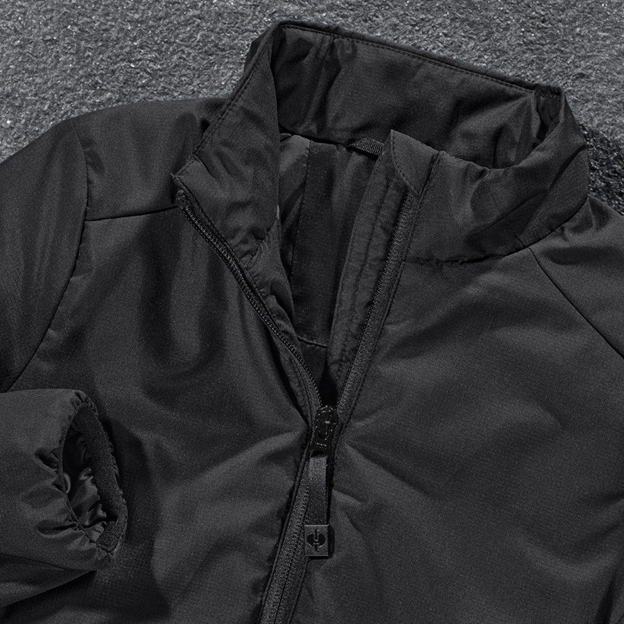 Detailed image e.s. Padded jacket CI, children's black