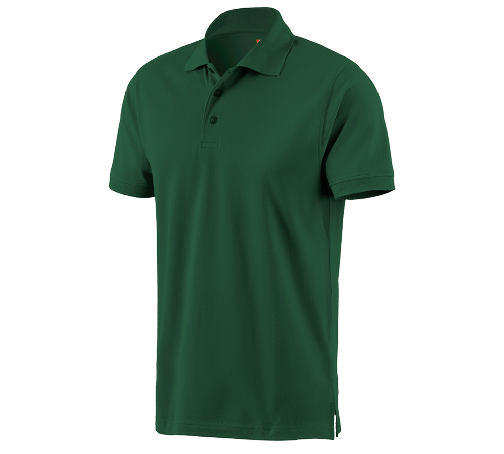 Primary image e.s. Polo shirt cotton green