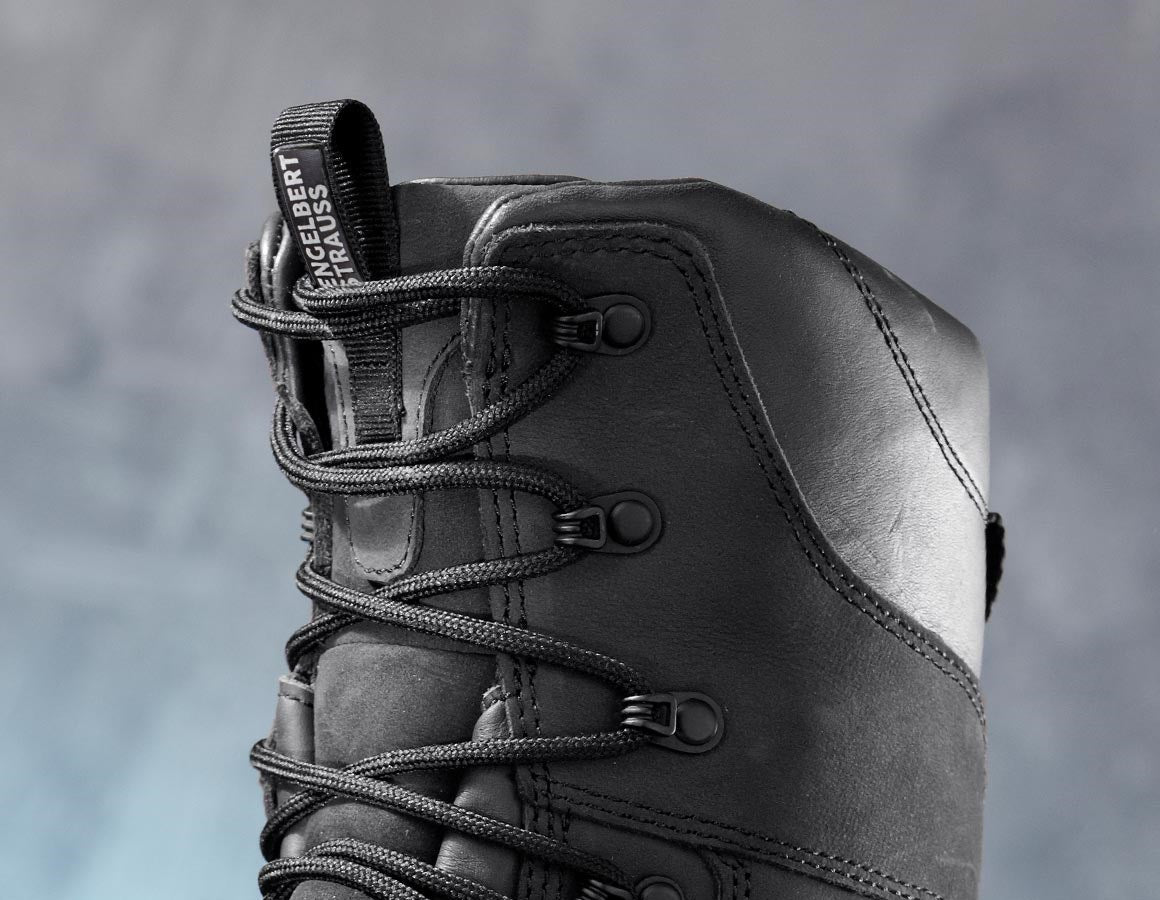 Detailed image e.s. S3 Safety boots Apodis high black