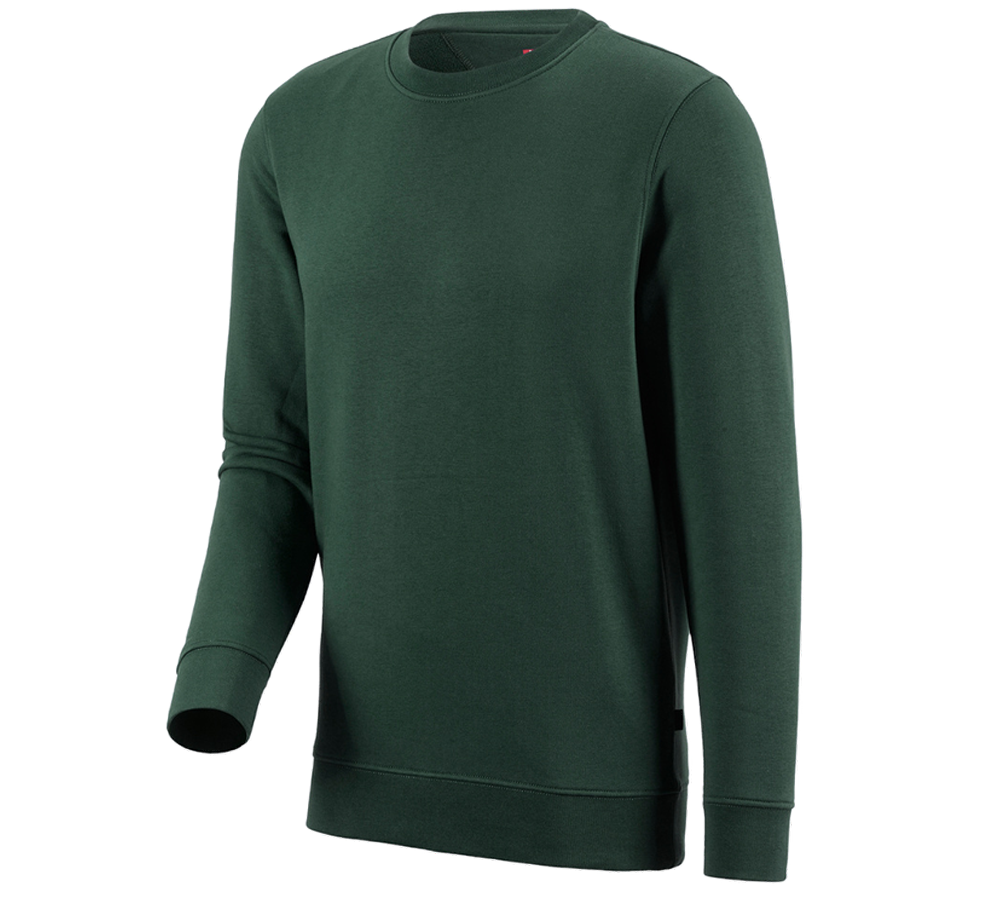 Primary image e.s. Sweatshirt poly cotton green