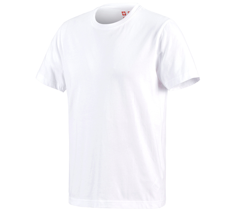 Primary image e.s. T-shirt cotton white