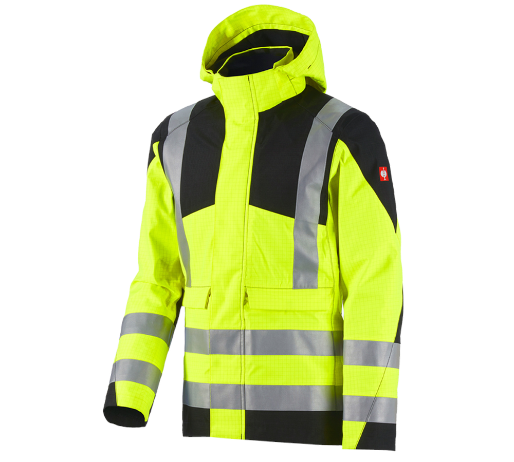 Primary image e.s. Weatherproof jacket multinorm high-vis high-vis yellow/black