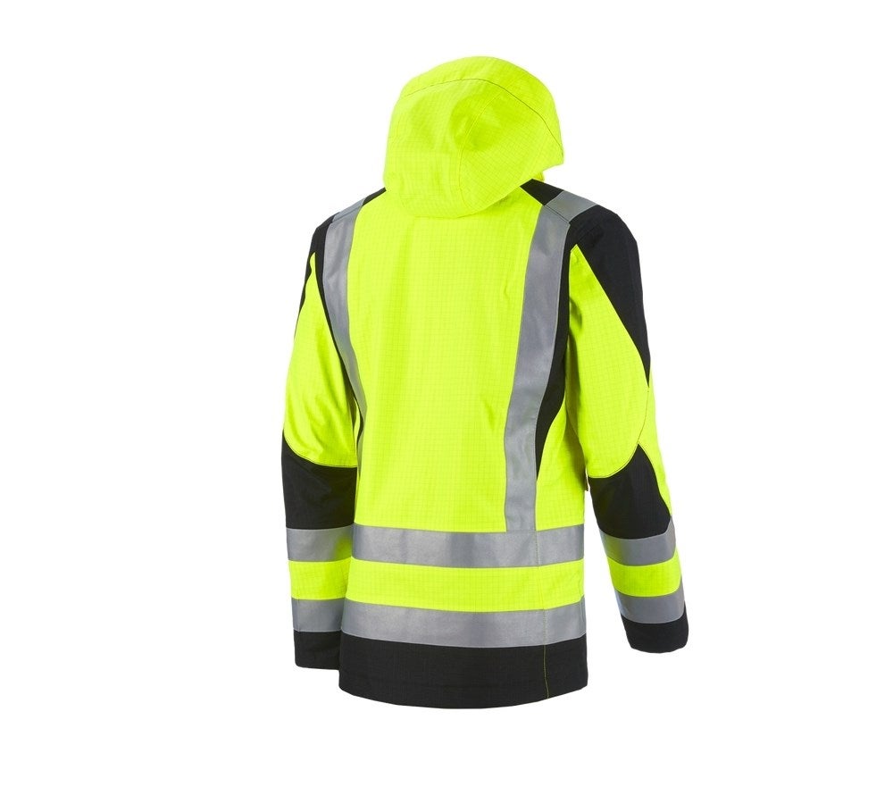 Secondary image e.s. Weatherproof jacket multinorm high-vis high-vis yellow/black