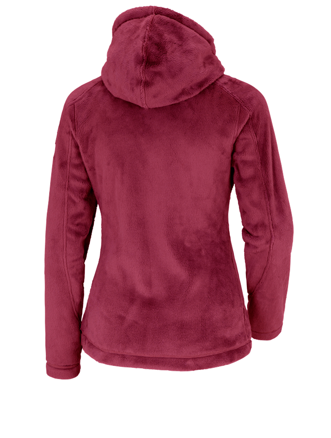 Secondary image e.s. Zip jacket Highloft, ladies' ruby